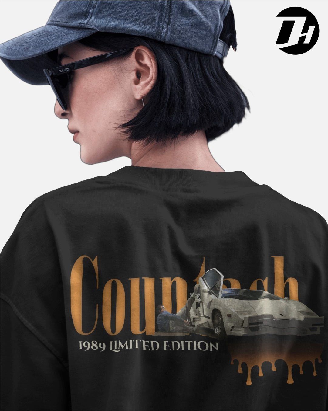 Diesel Heads - Countach Limited Edition Oversized unisex Tshirt