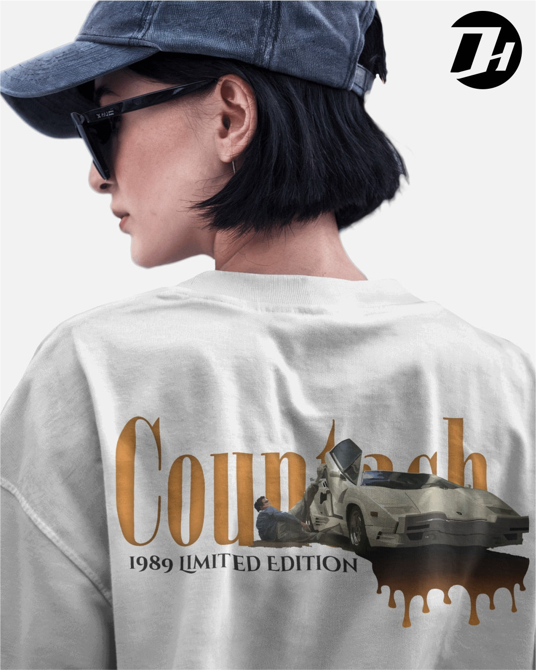 Diesel Heads - Countach Limited Edition Oversized unisex Tshirt