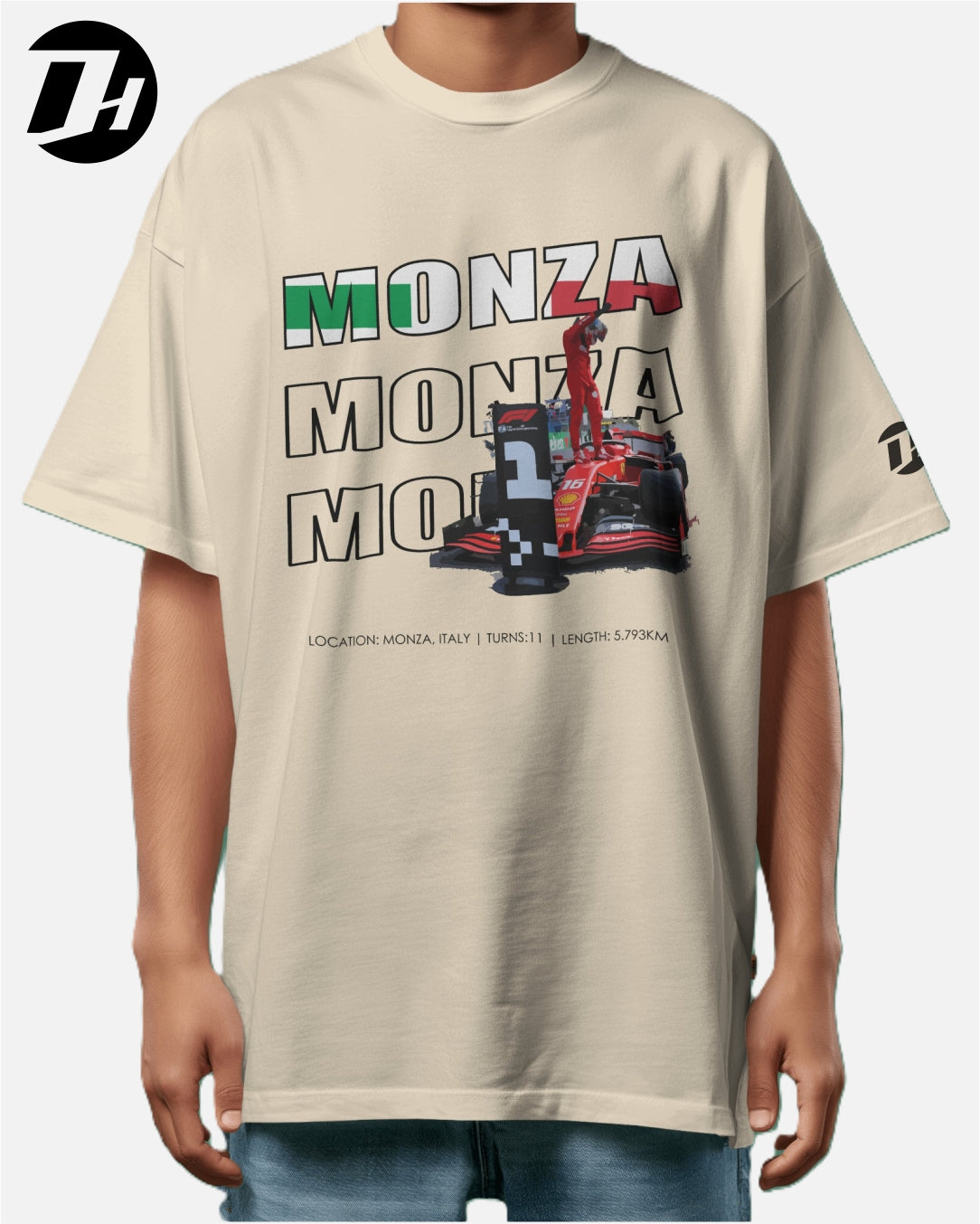 Diesel Heads - Monza Italian Grand Prix Oversized Unisex T-Shirt