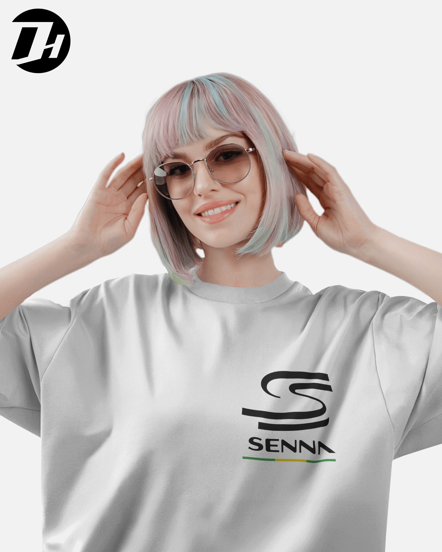 Diesel Heads - Ayrton Senna Oversized Unisex T-Shirt