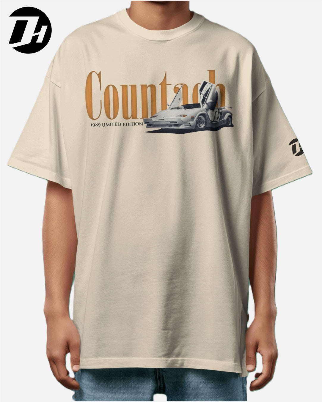 Diesel Heads - Countach Limited Edition Oversized unisex Tshirt