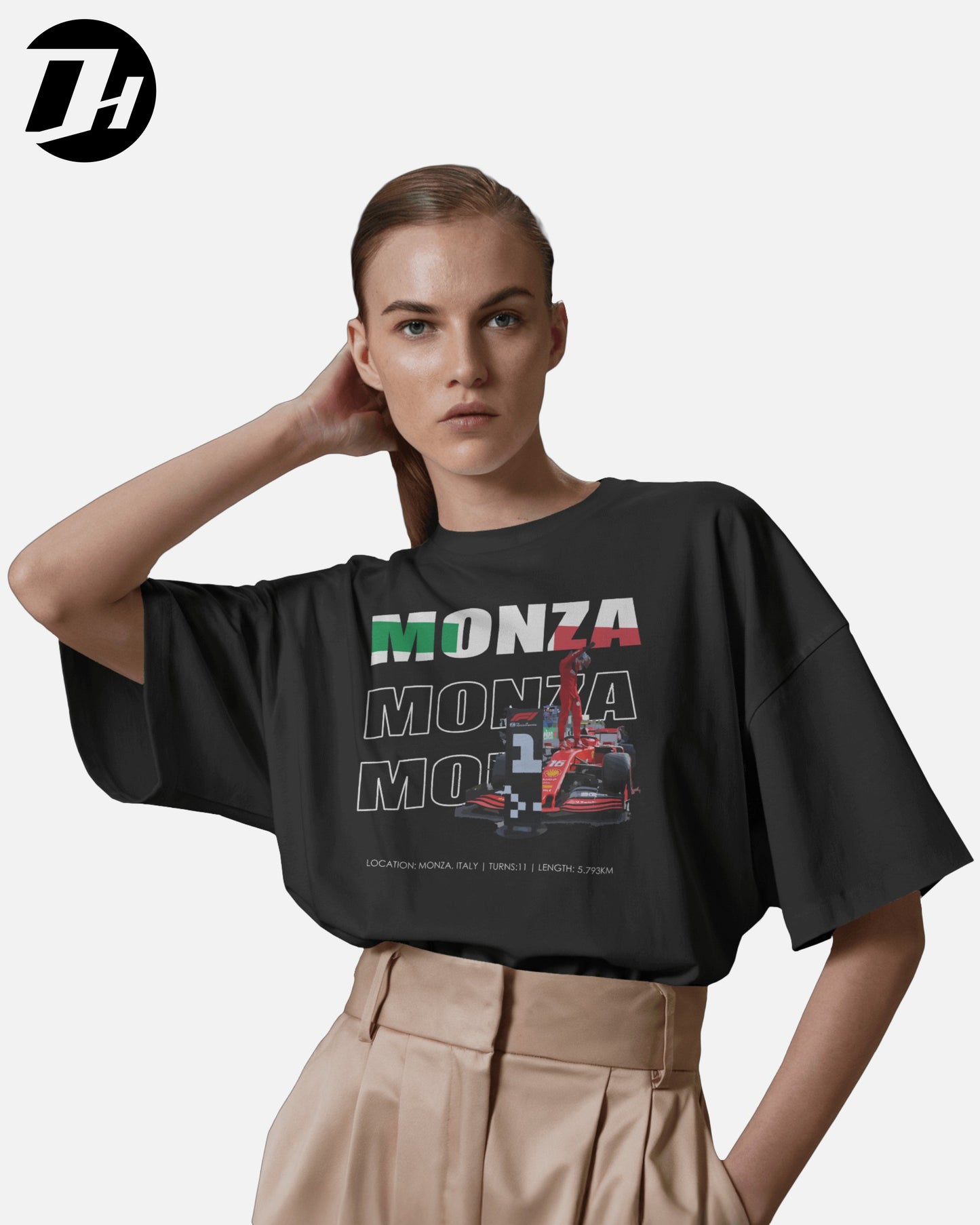 Diesel Heads - Monza Italian Grand Prix Oversized Unisex T-Shirt
