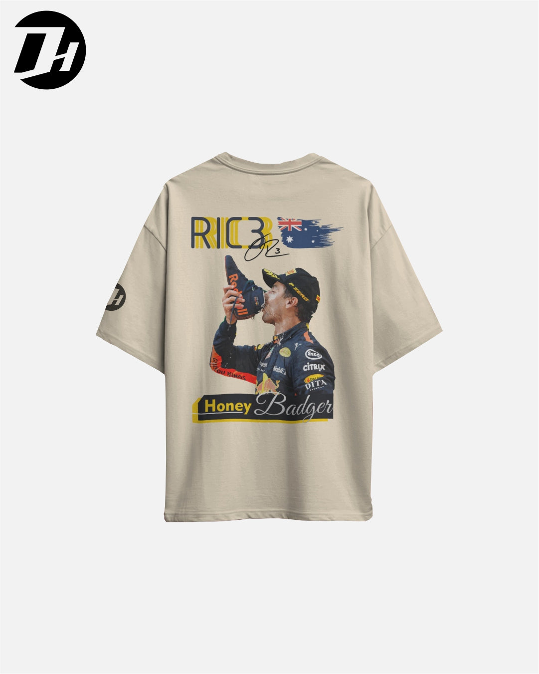 Diesel Heads - Daniel Ricciardo Unisex Over Sized Tshirt