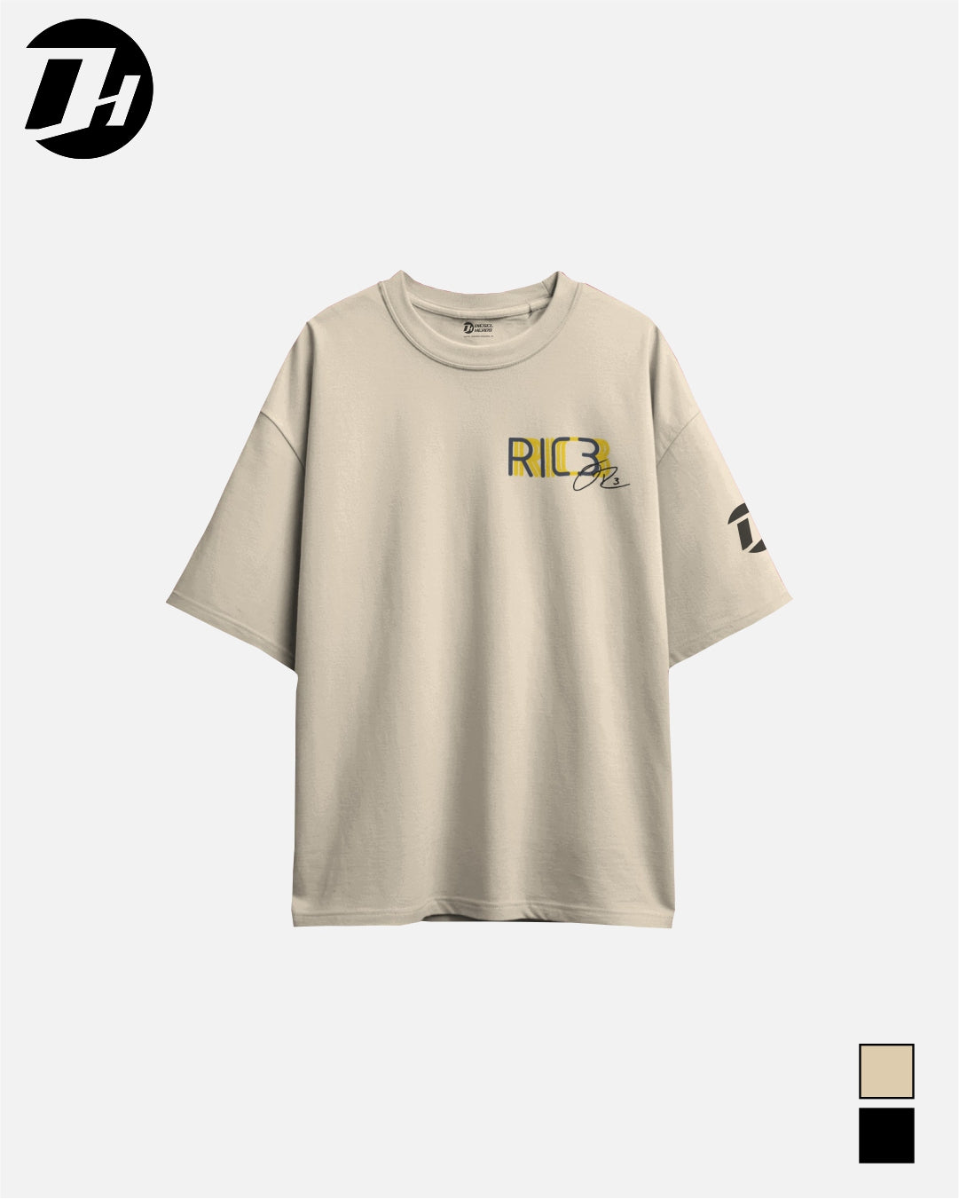 Diesel Heads - Daniel Ricciardo Unisex Over Sized Tshirt