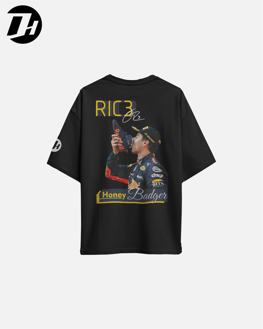 Diesel Heads - Daniel Ricciardo Unisex Over Sized Tshirt