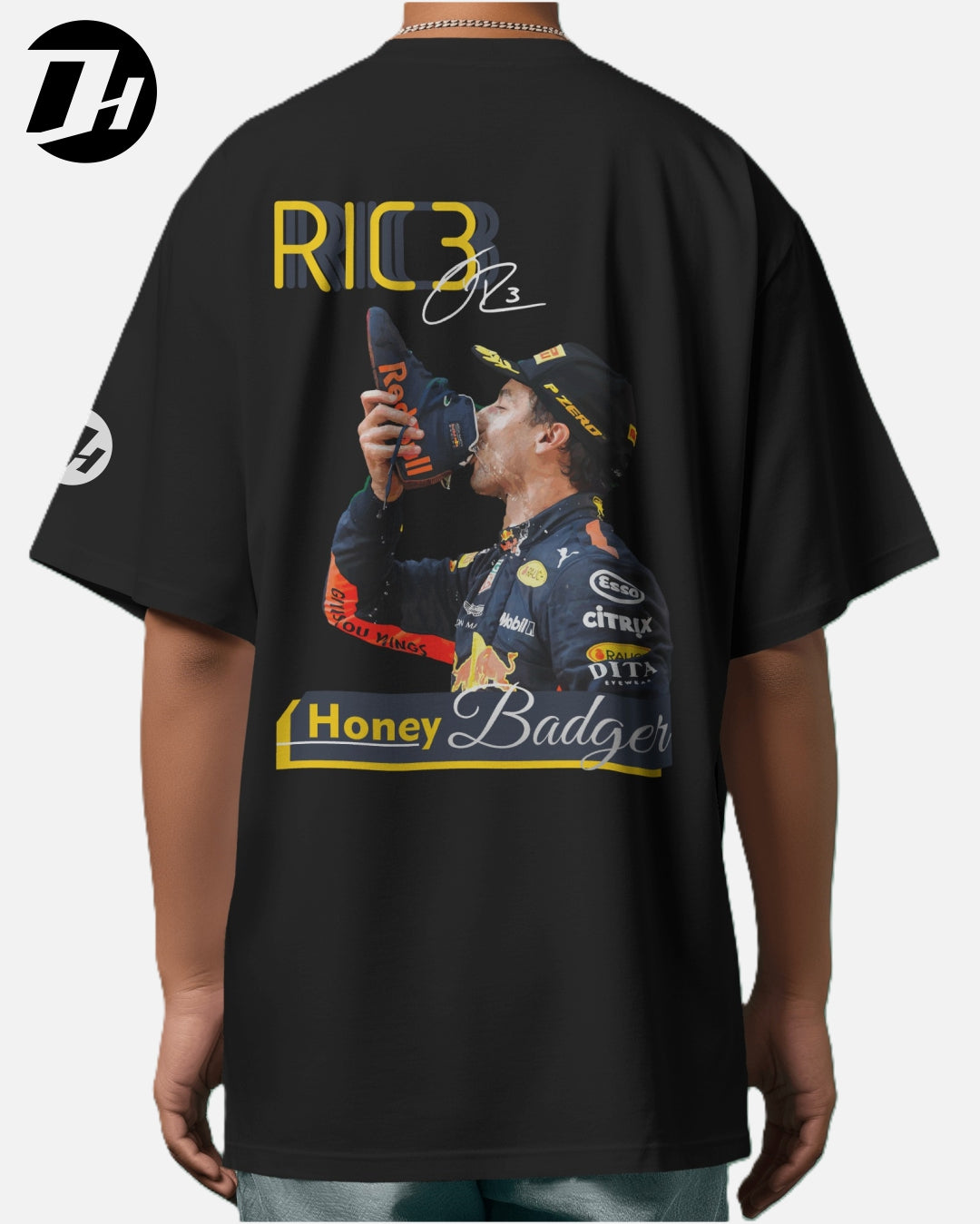 Diesel Heads - Daniel Ricciardo Unisex Over Sized Tshirt