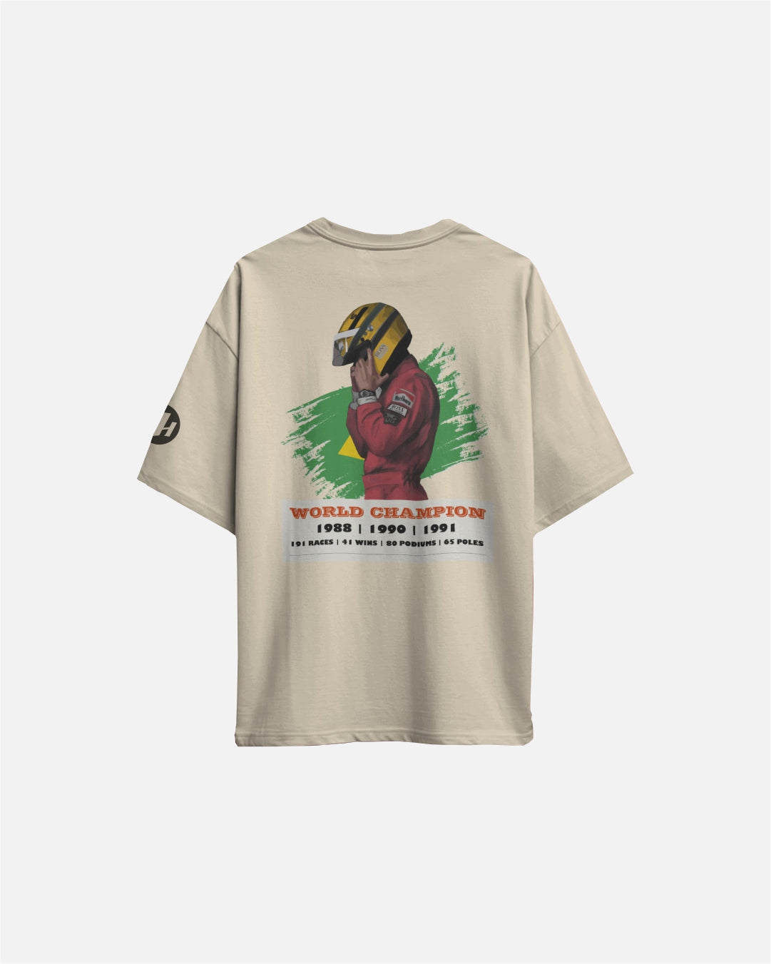 Diesel Heads - Ayrton Senna Oversized Unisex T-Shirt