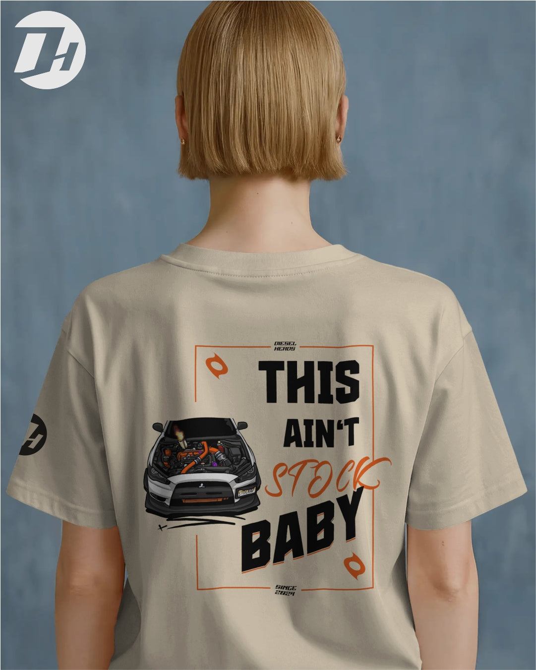 Diesel heads - Stock AF / This Ain't Stock Baby Unisex Oversized Tshirt