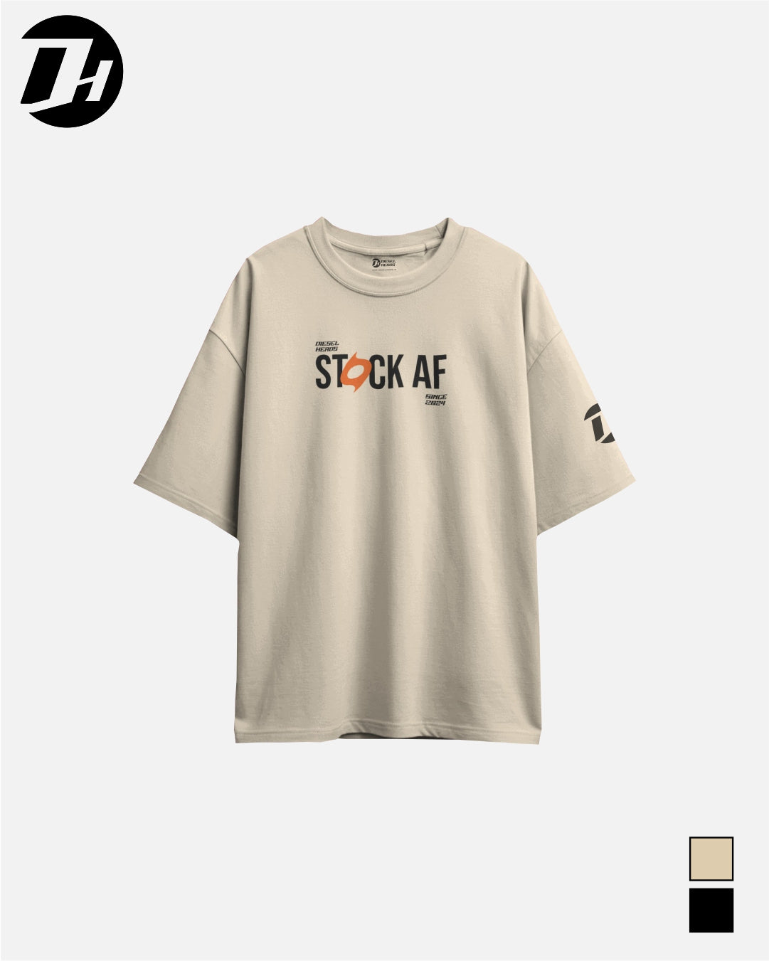 Diesel heads - Stock AF / This Ain't Stock Baby Unisex Oversized Tshirt