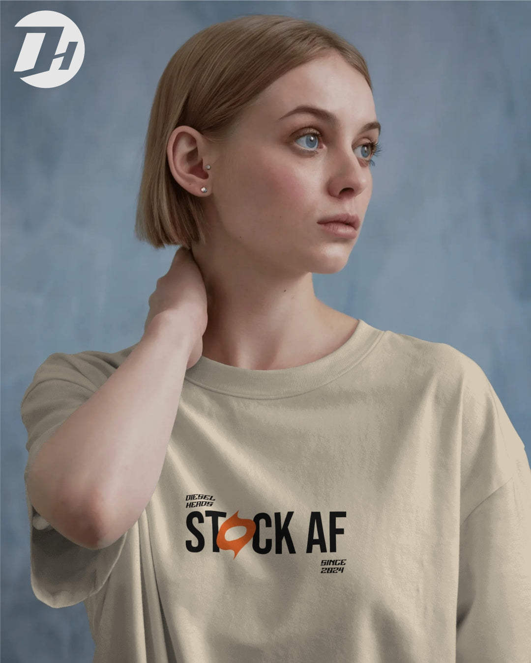 Diesel heads - Stock AF / This Ain't Stock Baby Unisex Oversized Tshirt