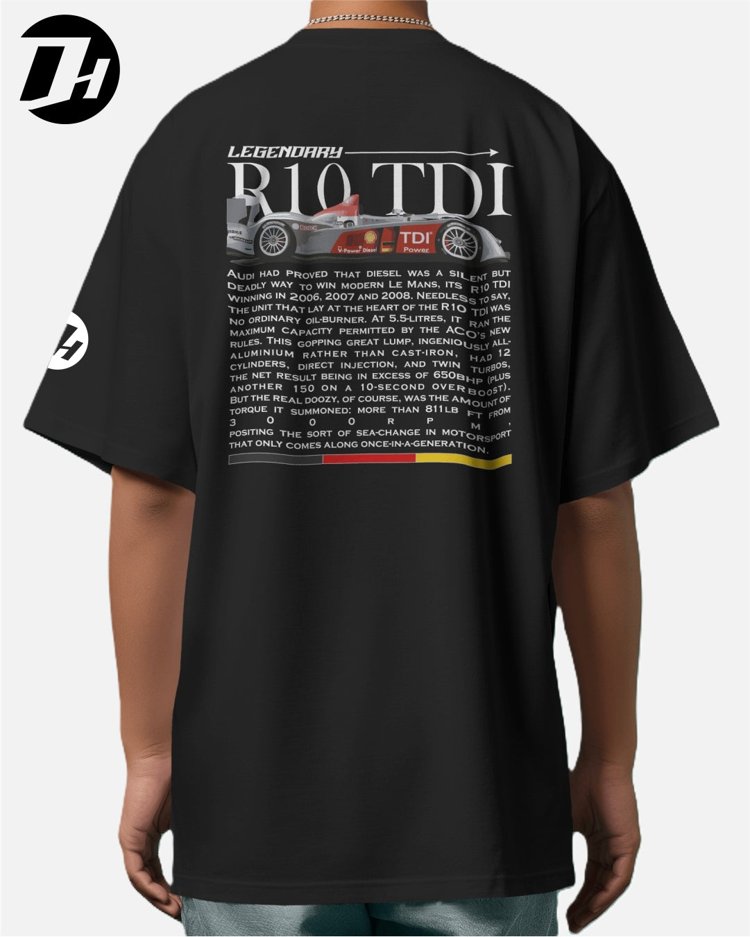 Diesel Heads R10 TDI - Unisex Oversized Tshirt