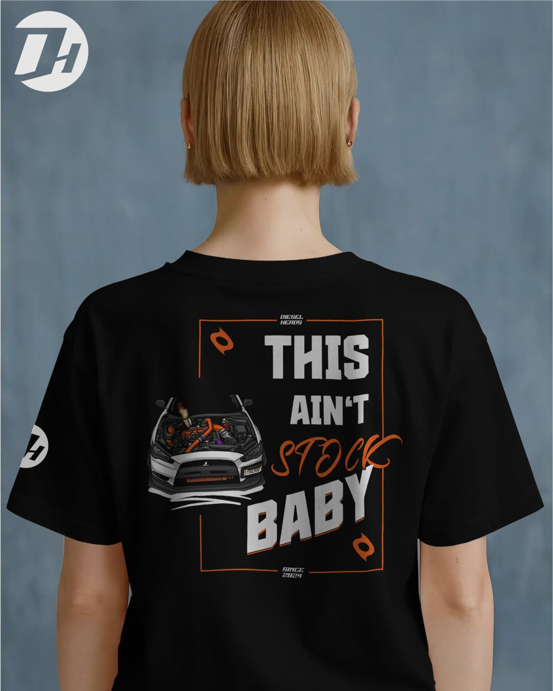 Diesel heads - Stock AF / This Ain't Stock Baby Unisex Oversized Tshirt