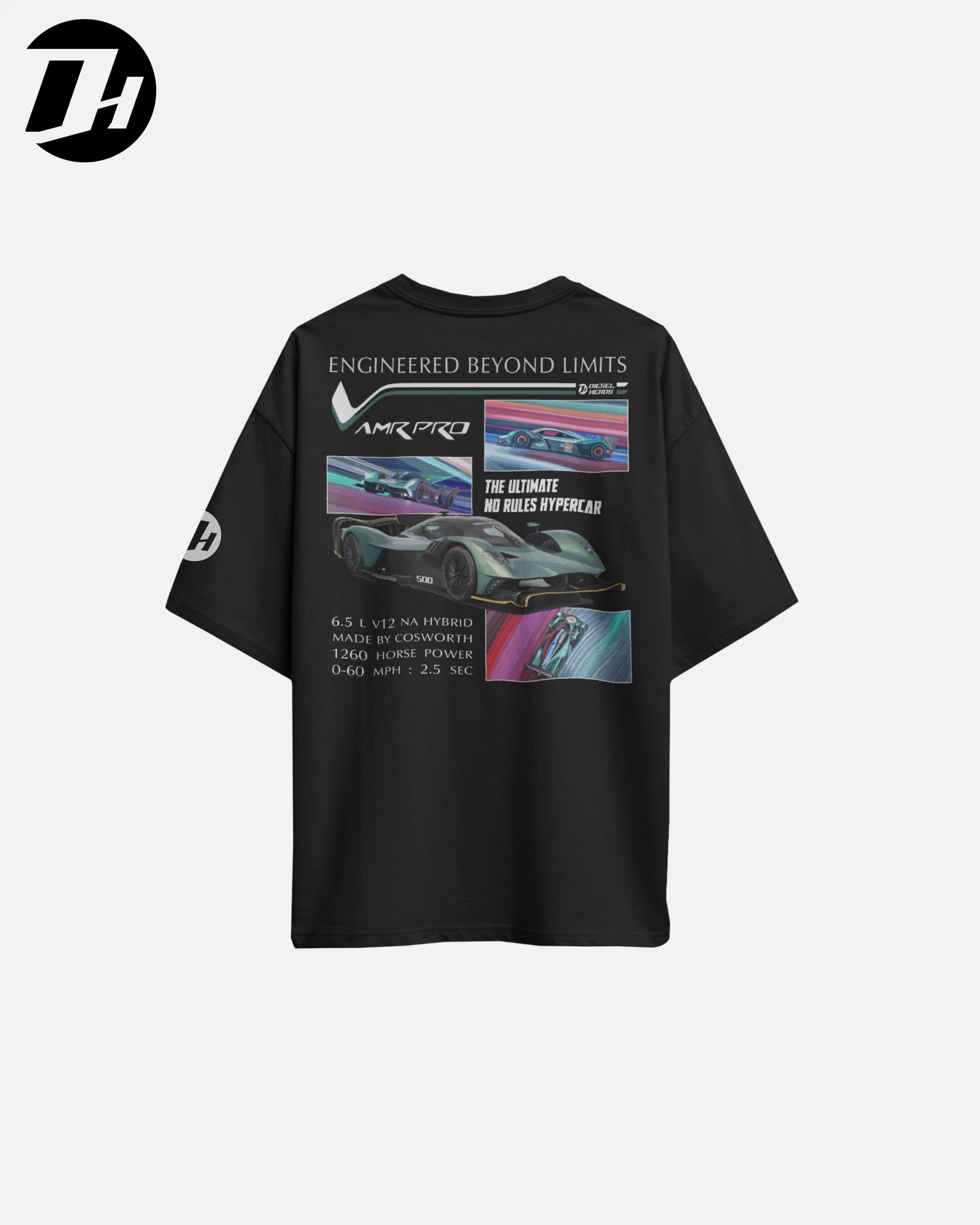 Diesel Heads - Aston Martin AMR Pro Unisex Oversized Tshirt