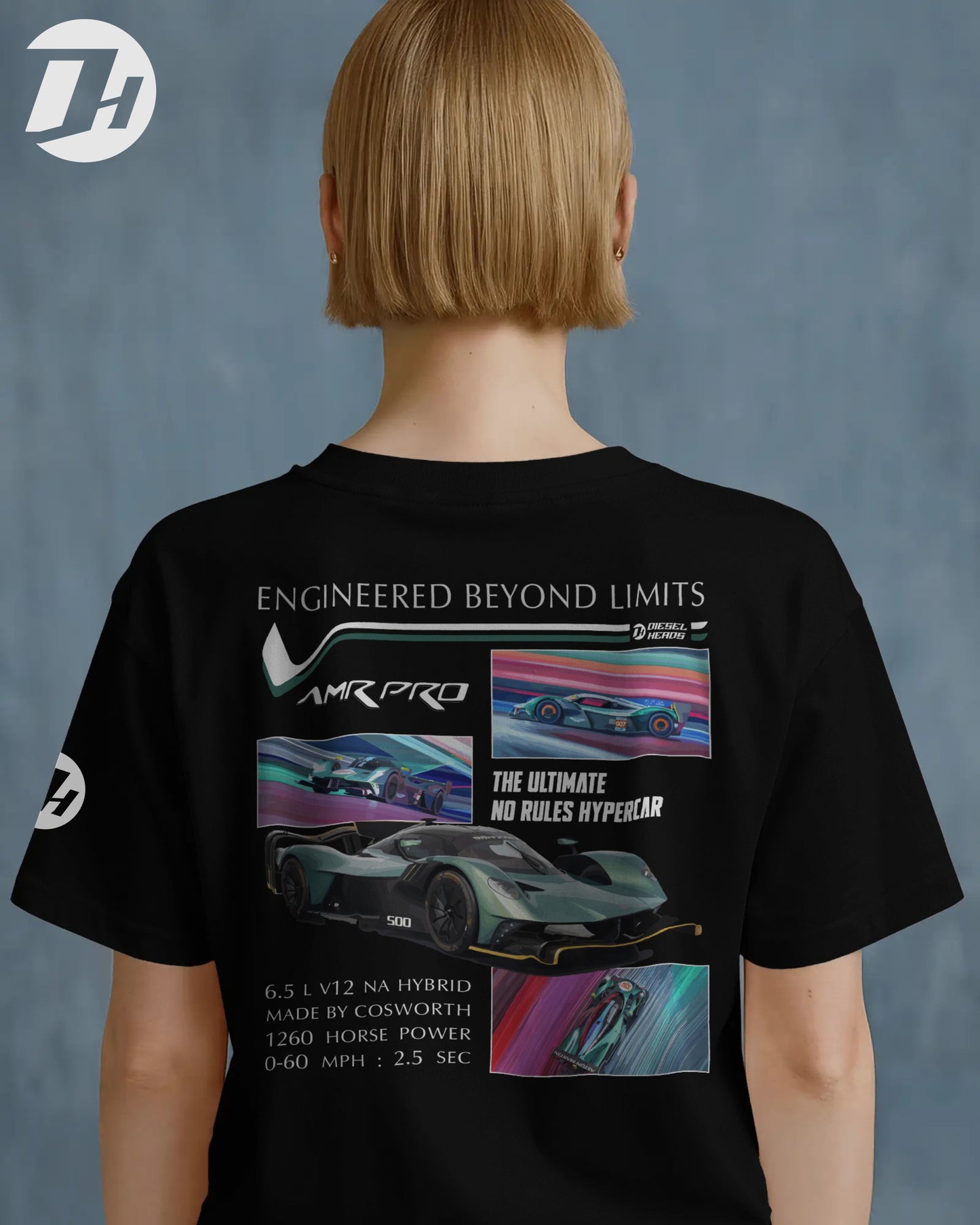Diesel Heads - Aston Martin AMR Pro Unisex Oversized Tshirt