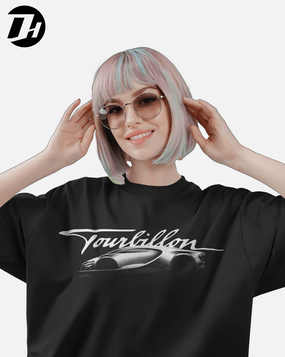 Diesel Heads - Bugatti Tourbillon Oversized Unisex Tshirt