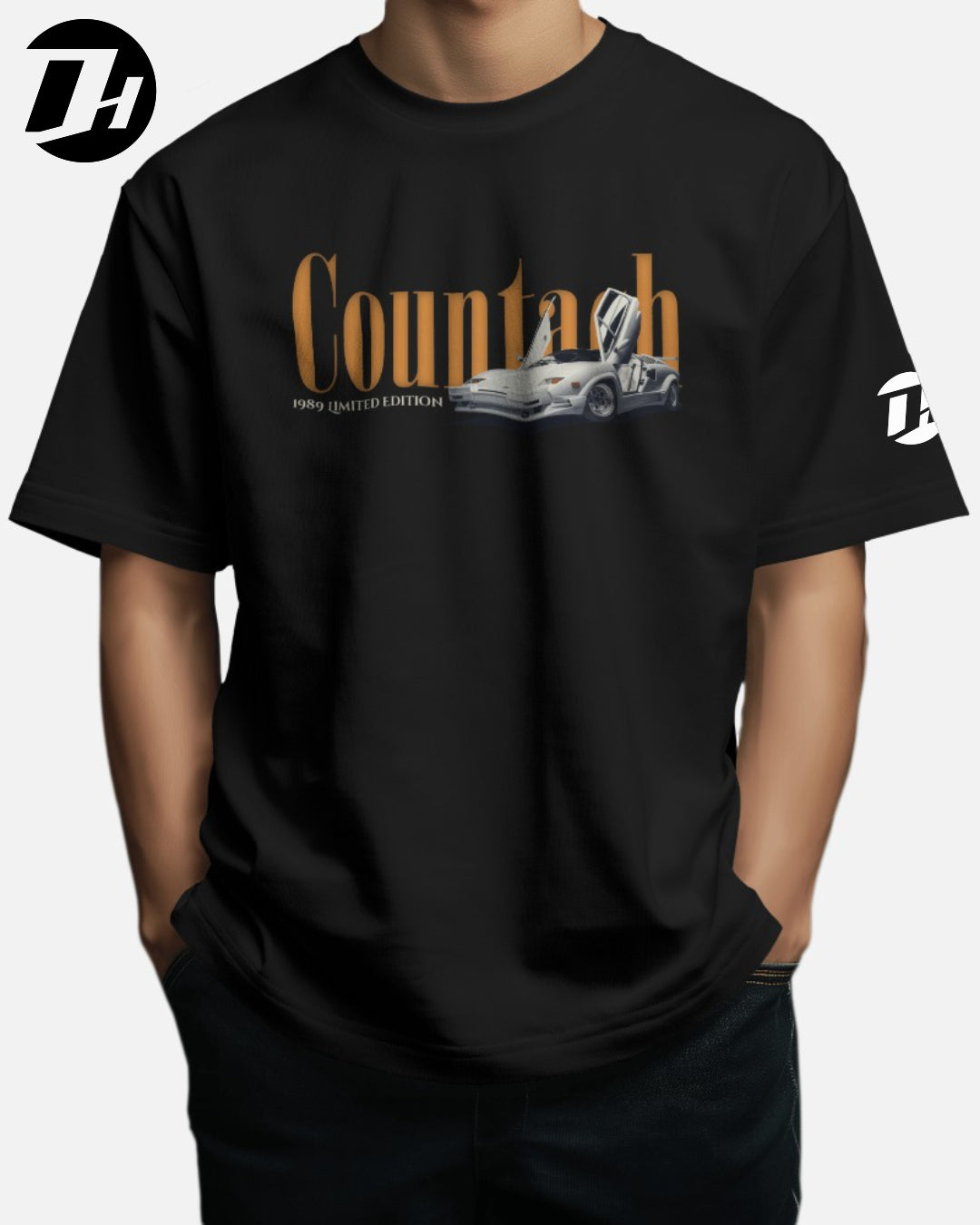 Diesel Heads - Countach Limited Edition Oversized unisex Tshirt