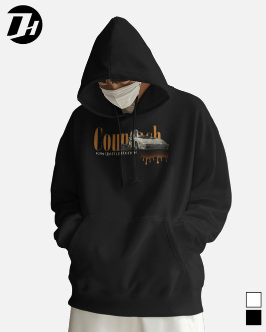 Diesel Heads - Lamborghini Countach Oversized Hooded Sweat shirt