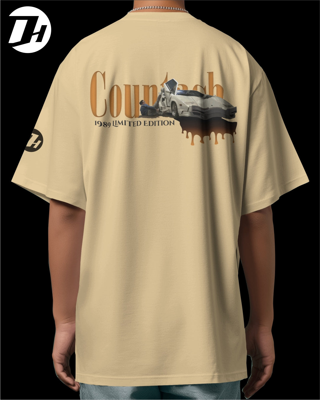 Diesel Heads - Countach Limited Edition Oversized unisex Tshirt
