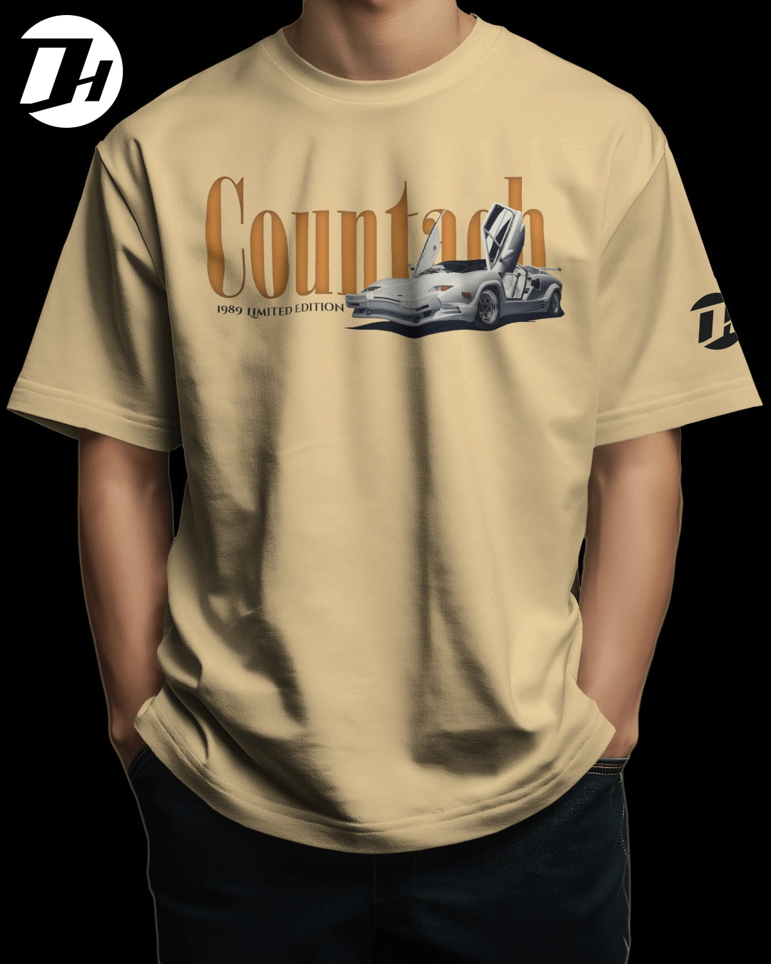 Diesel Heads - Countach Limited Edition Oversized unisex Tshirt