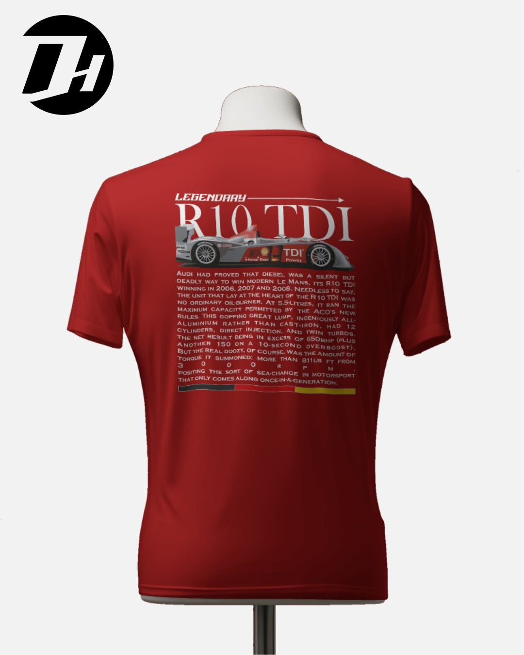 Diesel Heads R10 TDI - Unisex Oversized Tshirt