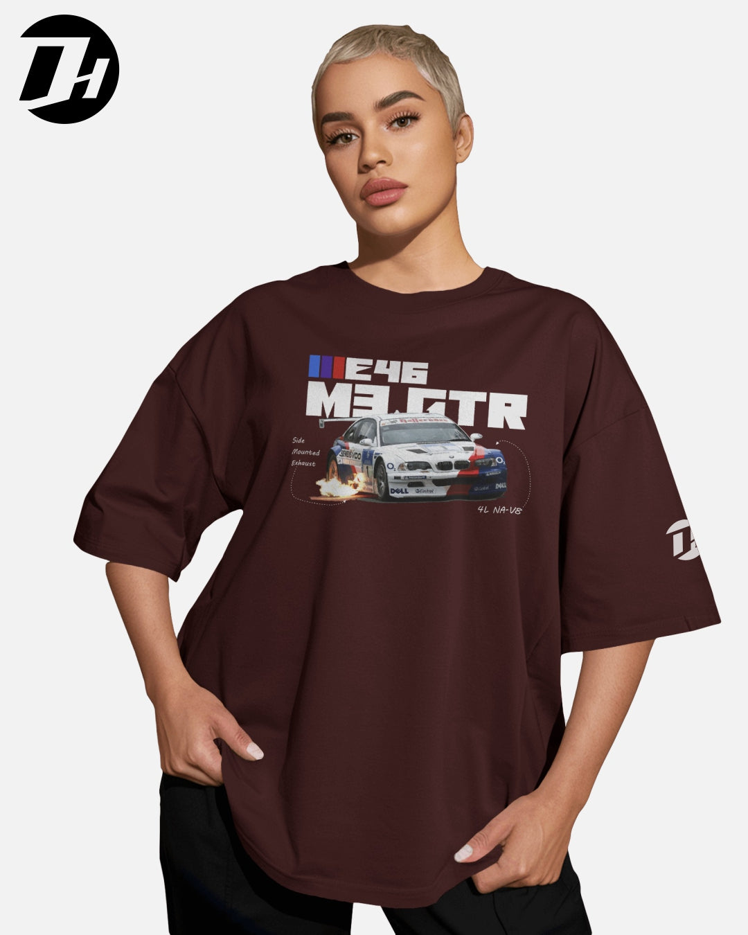 Diesel Heads - E46 M3 GTR Oversized Unisex T-Shirt