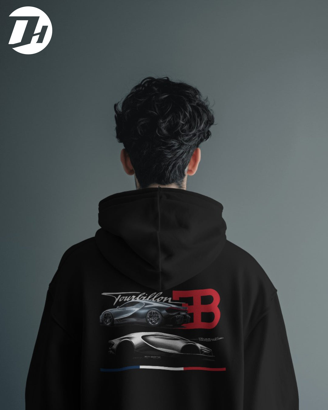 Diesel heads - Bugatti Tourbillon Oversized Hooded Sweatshirt