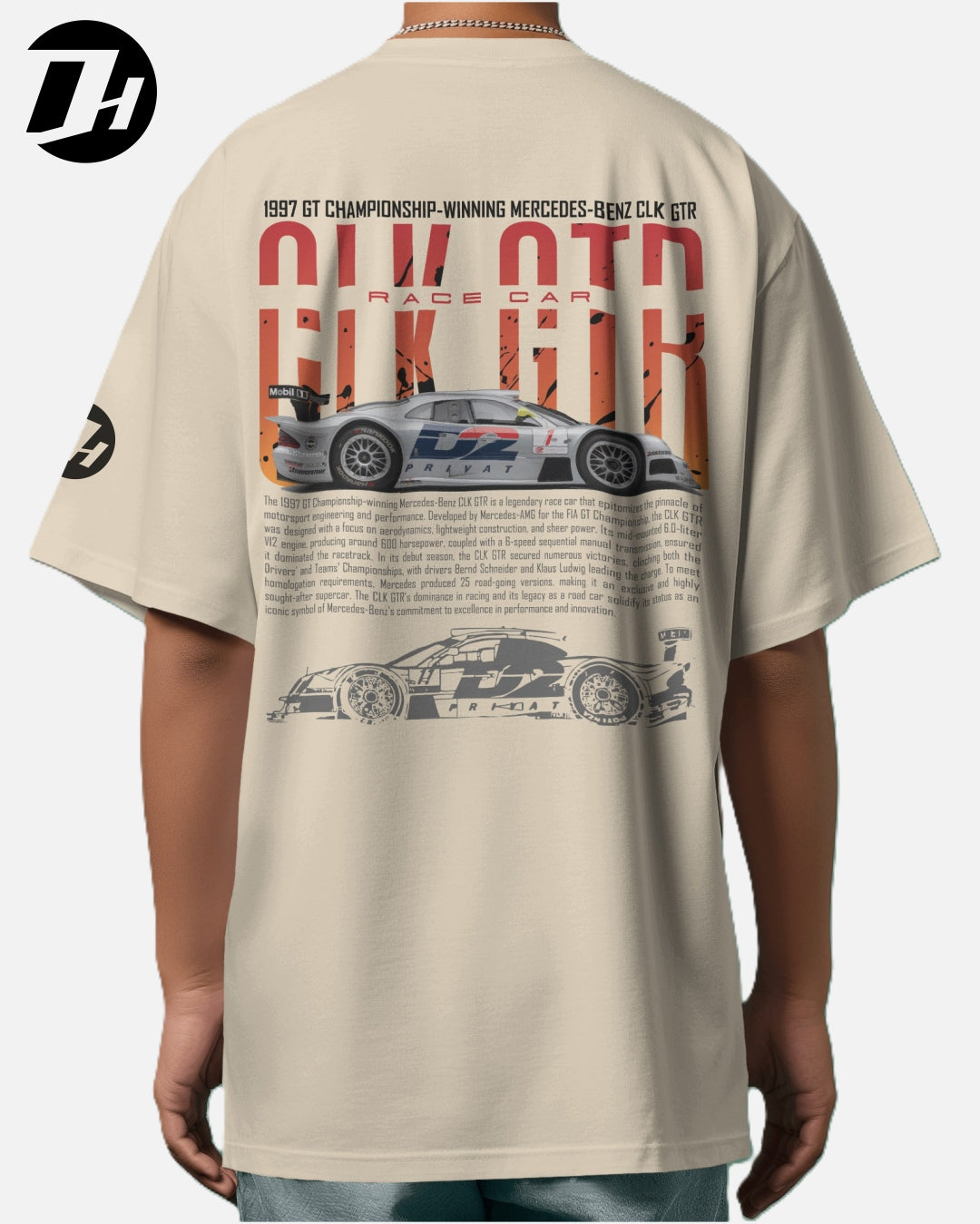 Diesel Heads - CLK GTR Unisex Oversized Tshirt