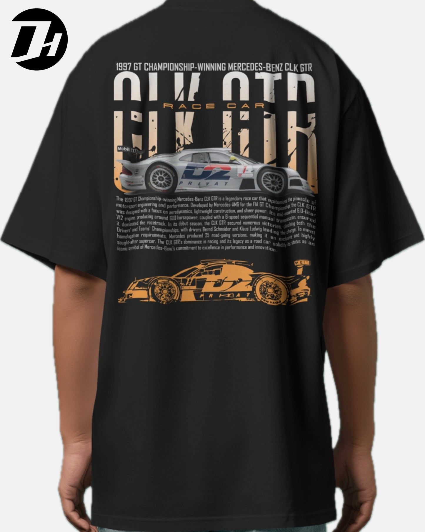 Diesel Heads - CLK GTR Unisex Oversized Tshirt