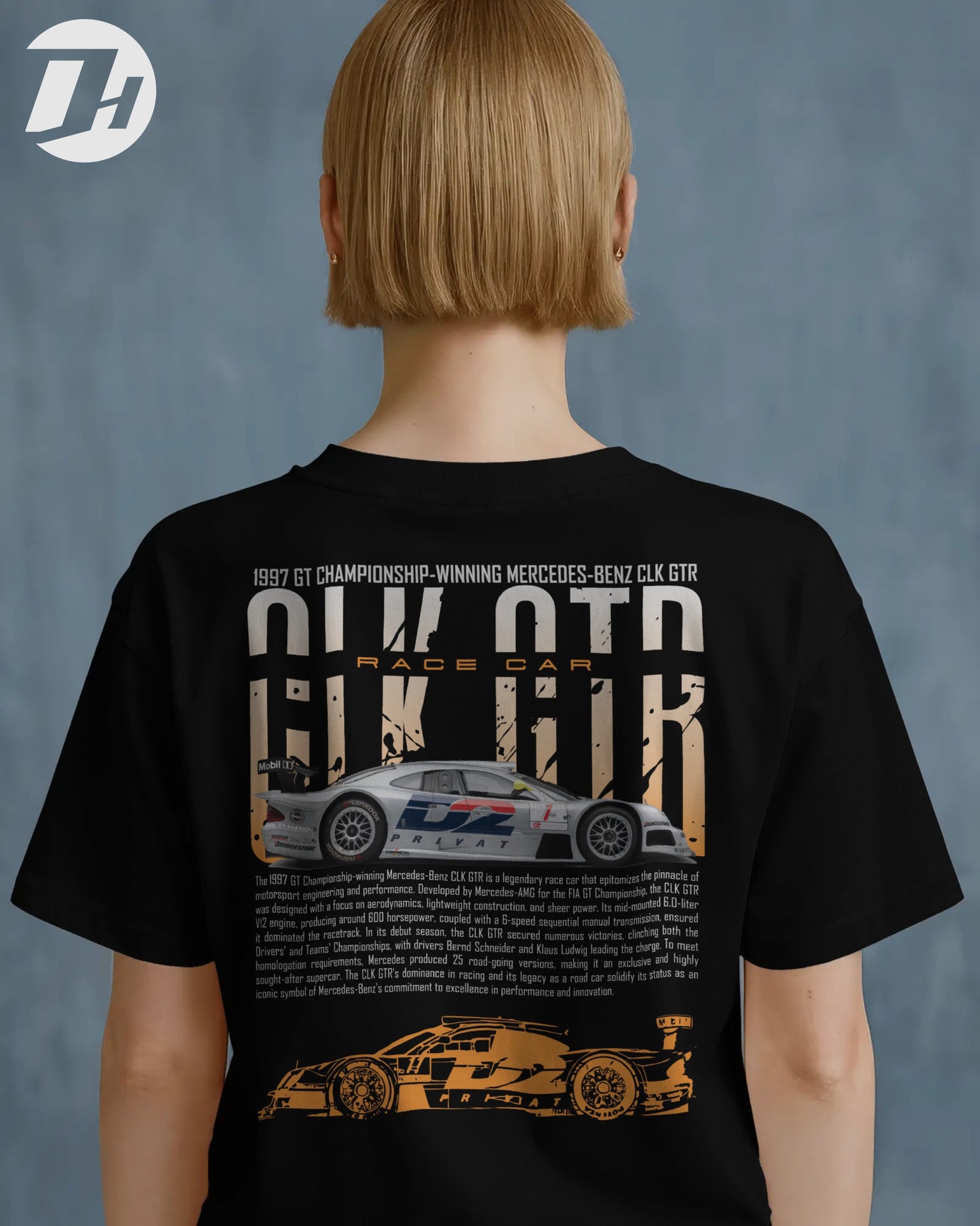 Diesel Heads - CLK GTR Unisex Oversized Tshirt