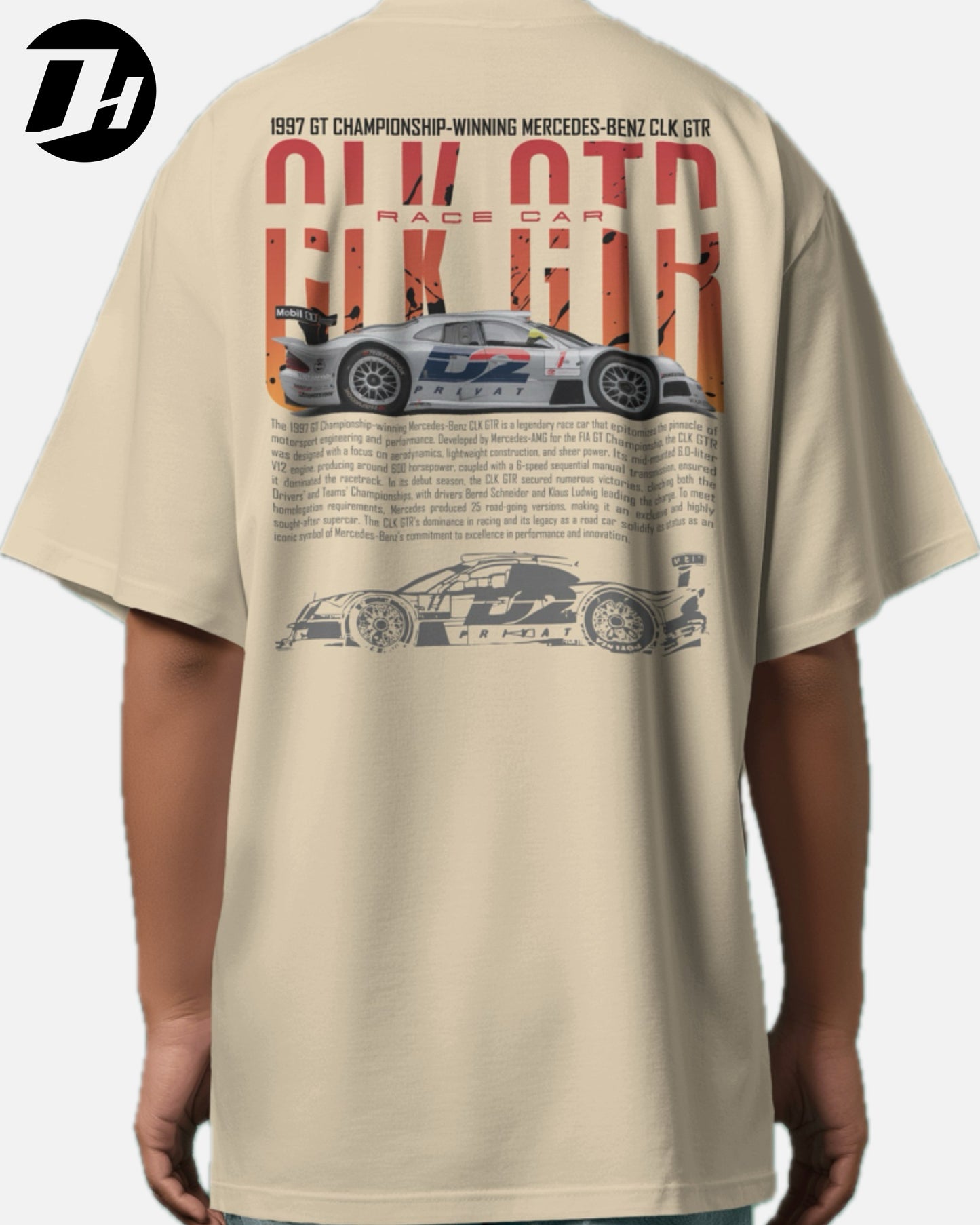 Diesel Heads - CLK GTR Unisex Oversized Tshirt