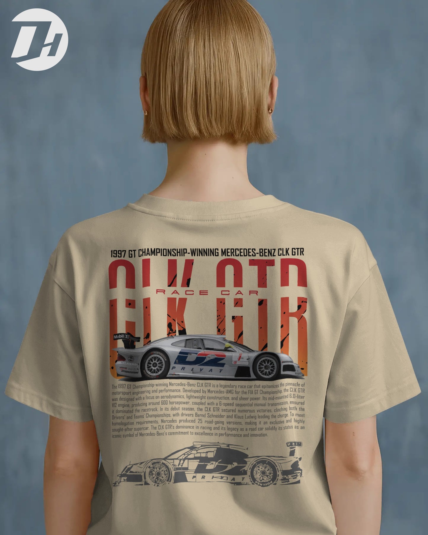 Diesel Heads - CLK GTR Unisex Oversized Tshirt