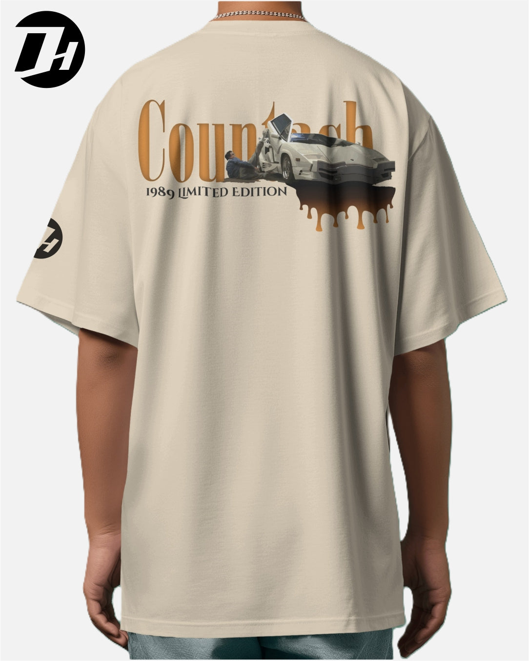 Diesel Heads - Countach Limited Edition Oversized unisex Tshirt