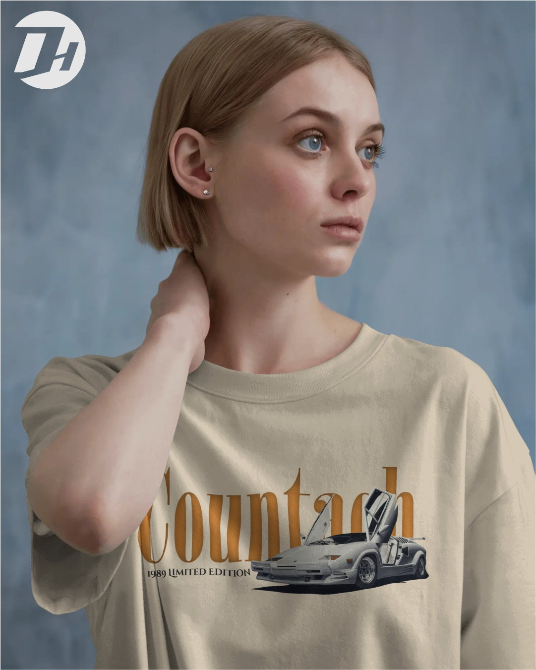 Diesel Heads - Countach Limited Edition Oversized unisex Tshirt