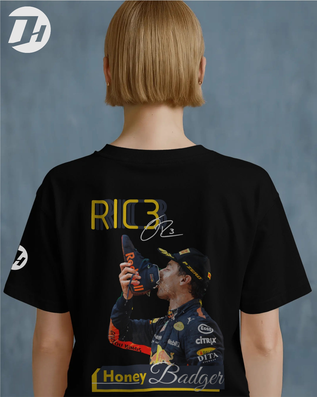 Diesel Heads - Daniel Ricciardo Unisex Over Sized Tshirt