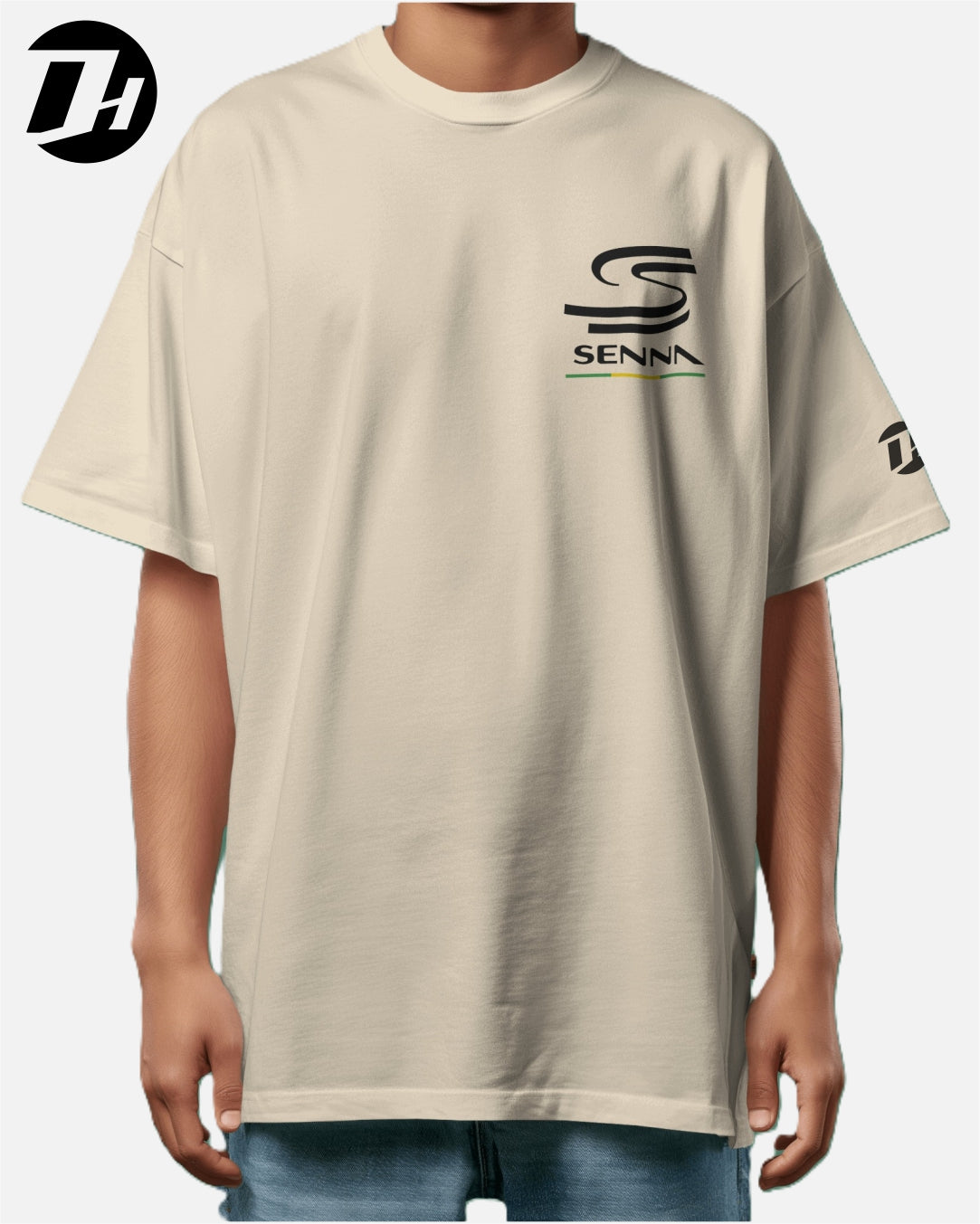Diesel Heads - Ayrton Senna Oversized Unisex T-Shirt