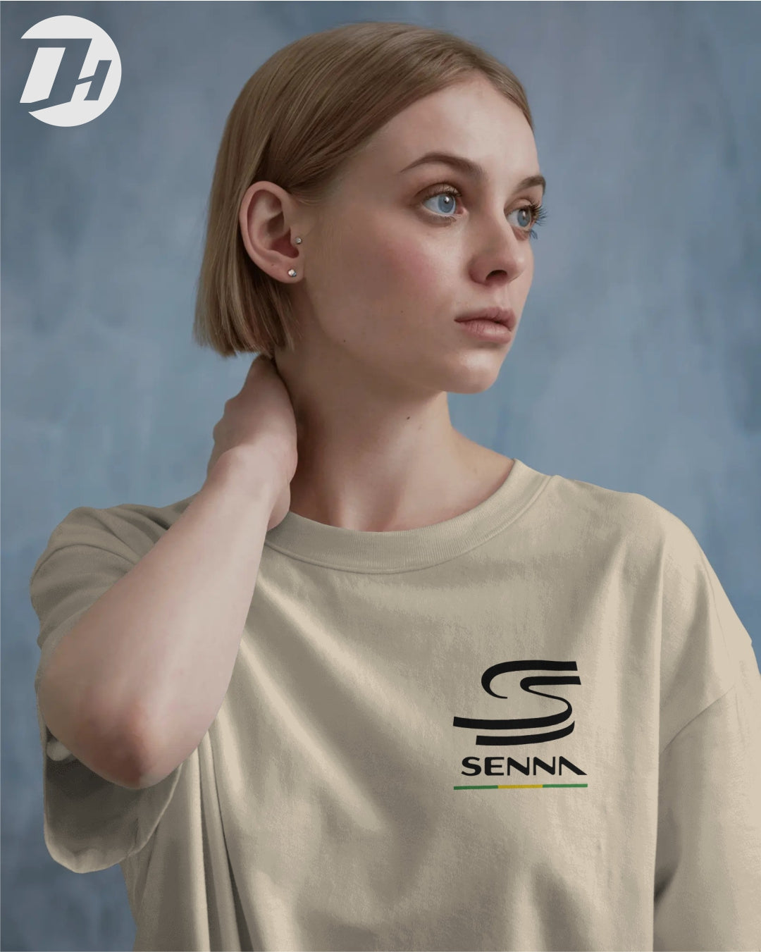 Diesel Heads - Ayrton Senna Oversized Unisex T-Shirt
