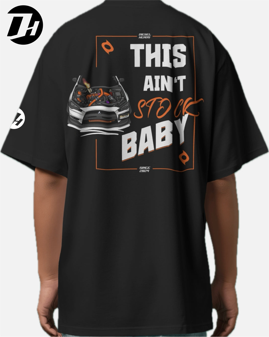 Diesel heads - Stock AF / This Ain't Stock Baby Unisex Oversized Tshirt