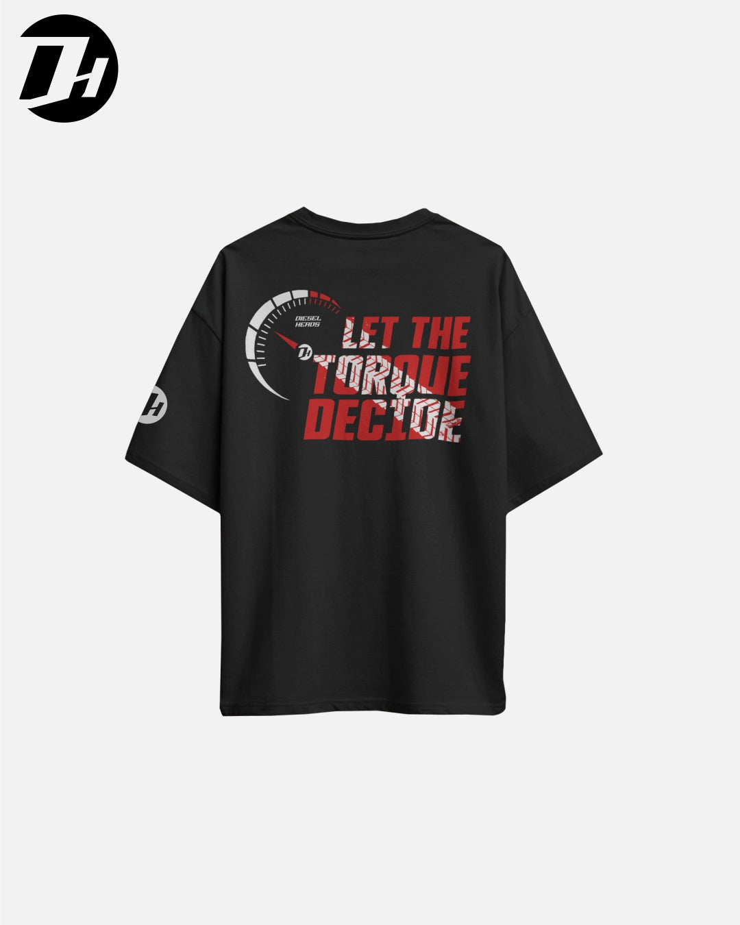 Diesel Heads -  Let the Torque Decide Unisex Oversized Tshirt