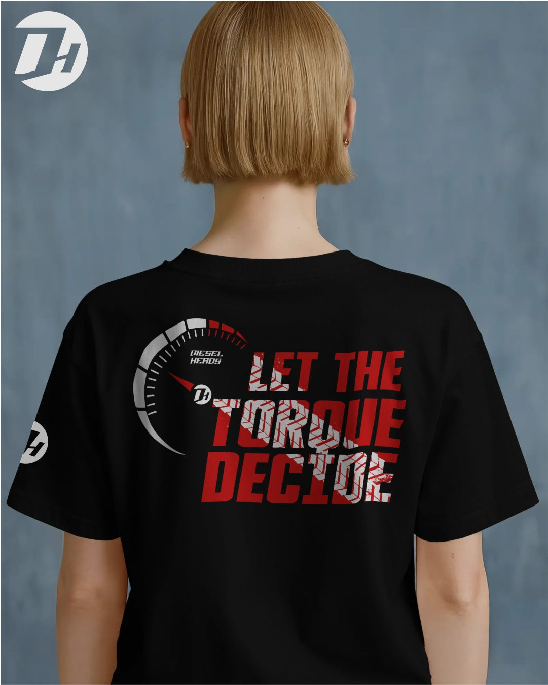 Diesel Heads -  Let the Torque Decide Unisex Oversized Tshirt