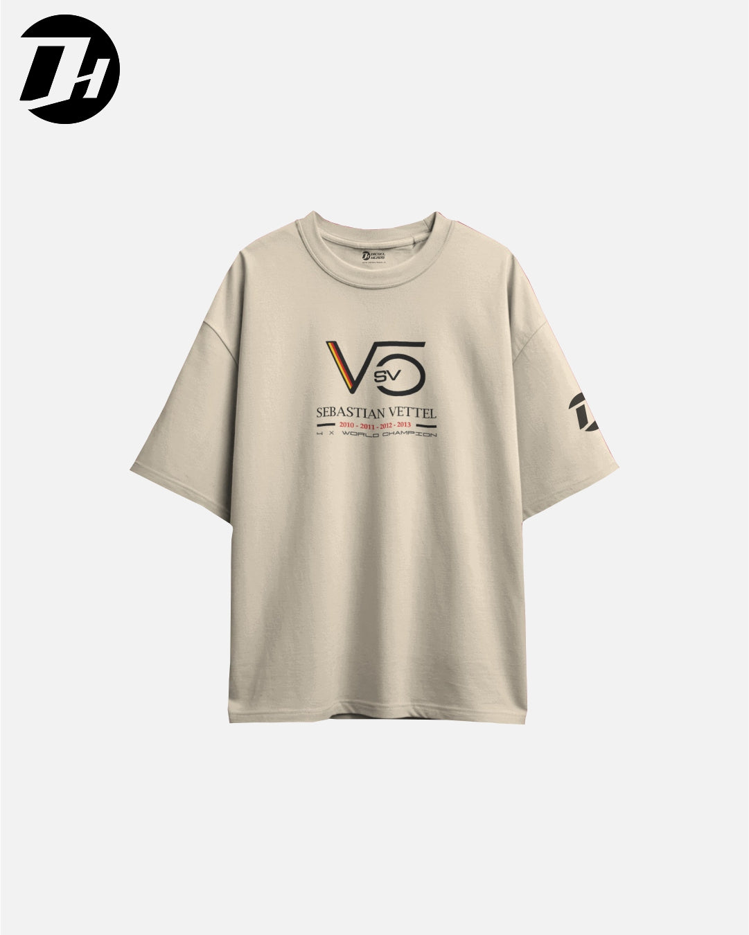 Diesel Heads -  Sebastian Vettel Oversized Unisex Tshirt