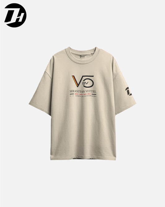 Diesel Heads -  Sebastian Vettel Oversized Unisex Tshirt